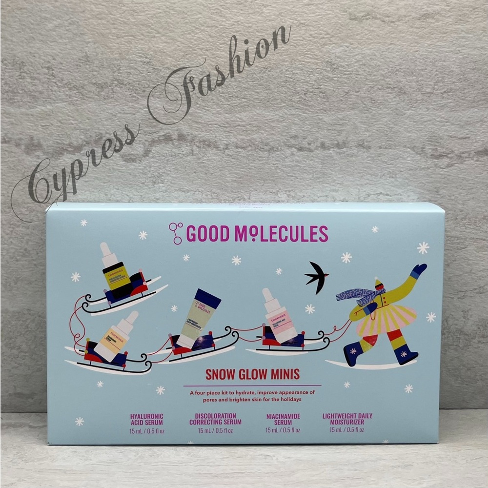 💥 $10 Good Molecules Snow Glow Minis Skincare Set
